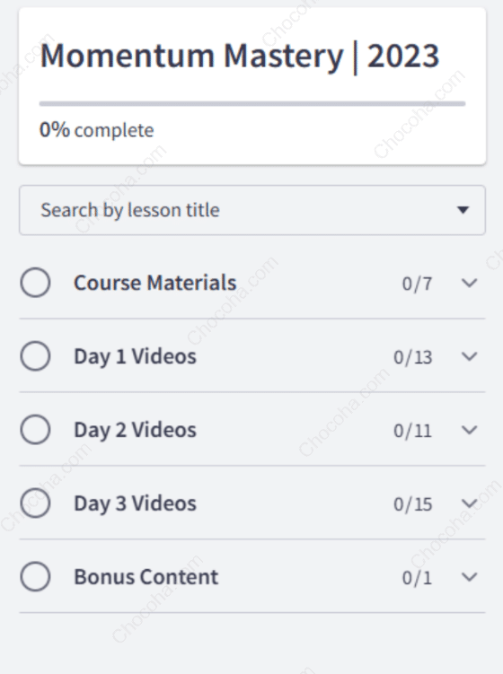 Momentum Mastery by JR Romero momentum-mastery-by-jr-romero-free-download