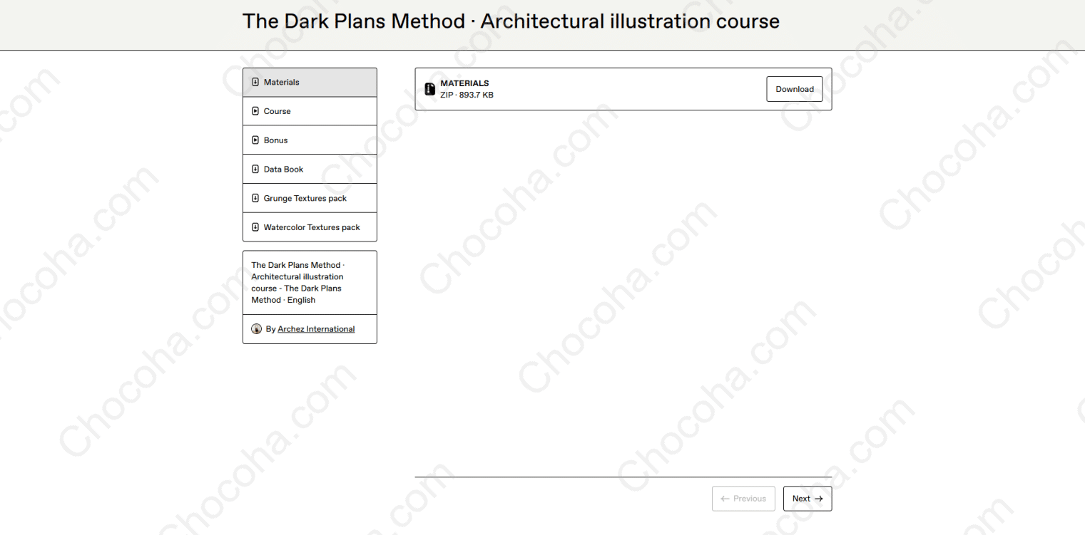 The Dark Plans Method - Architectural illustration course by Archez International the-dark-plans-method-architectural-illustration-course-by-archez-international-free-download